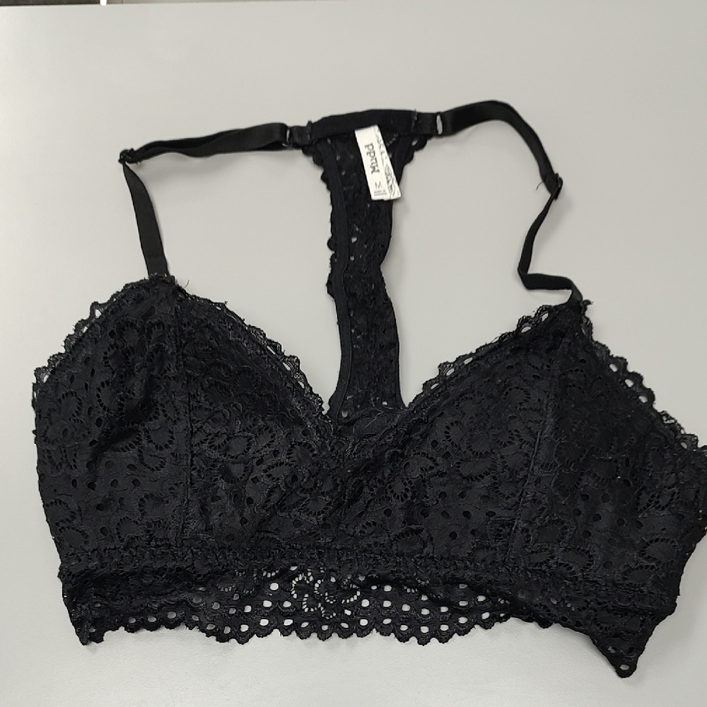 Mudd Black Lace Bralette